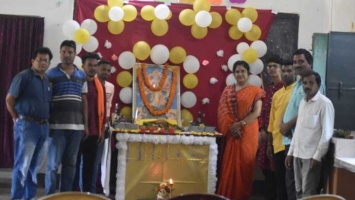 Biswakarma Puja in PHYSICS DEPARTMENT,KUCHINDA COLLEGE, KUCHINDA.