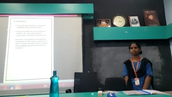 Weekly Seminar of English Department(Mansi Dhurua and Sandhya rani Chhatria-Power and possibilities of Communication)