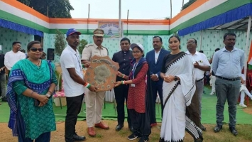 NSS Unit Of Kuchinda College, Kuchinda,Won the 2nd Prize in 77th Sub-Divisional Independence Day  Parade.