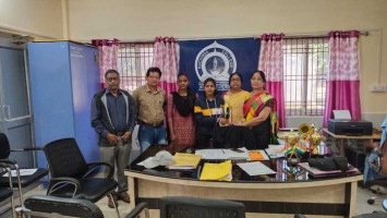 Champion in KABADDI WOMEN'S in BLOCK LEVEL SPORT'S ACTIVITIES in view of upcoming Men's FIH HOCKEY WORLD CUP.