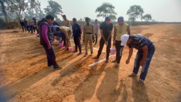 NCC cadets and volunteers in action