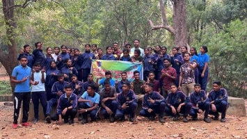 Cleaning drive at GUDGUDA WATERFALL by the NCC CADETS on 18.03.2023