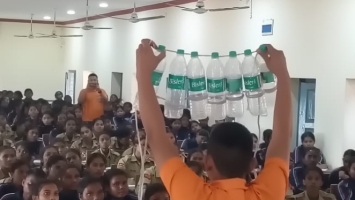 Basic Disaster Management Training organised by ODRAF in Colaboration with NCC,Kuchinda College, Kuchinda.