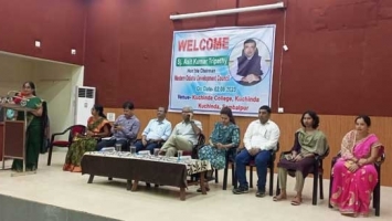 Mr.Asit Tripathy,IAS, Chairman, WODC , Mrs Ananya Das ,IAS,DM and Collector, Sambalpur, RDC, Sambalpur,CEO, Sambalpur ,Zila parishad Chairman  Mrs Kumudini Naik visited KUCHINDA COLLEGE, KUCHINDA on 02.08.2023.